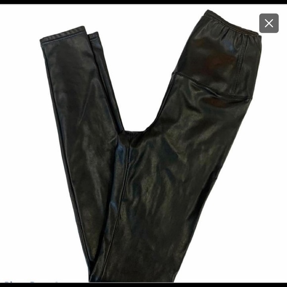 Aritzia Wilfred Black Daria faux Leather Legging S - Picture 13 of 14